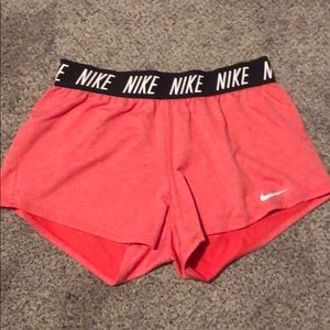 Red Nike Shorts size medium